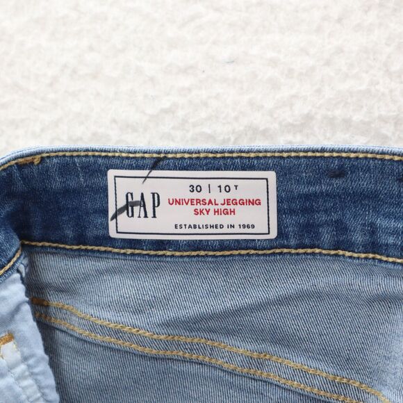 GAP Jeans Women's 30/ 10T Universal Jegging Sky High Denim Stretch NWOT - Picture 5 of 12